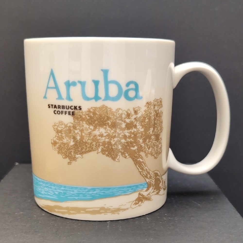 Starbucks Coffee 16fl oz Aruba You Are Here Series Coffee Mug.